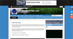 Desktop Screenshot of beechwoodfc.co.uk
