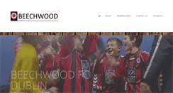 Desktop Screenshot of beechwoodfc.ie